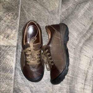 Keen Brown Leather Women's Flats